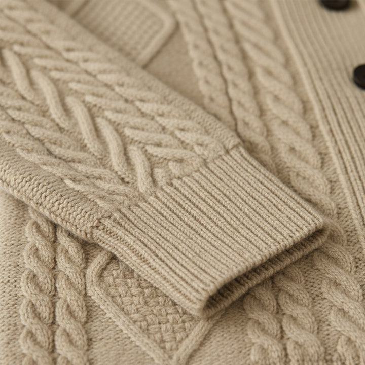 The Winchester 100% Cashmere Cardigan for Men