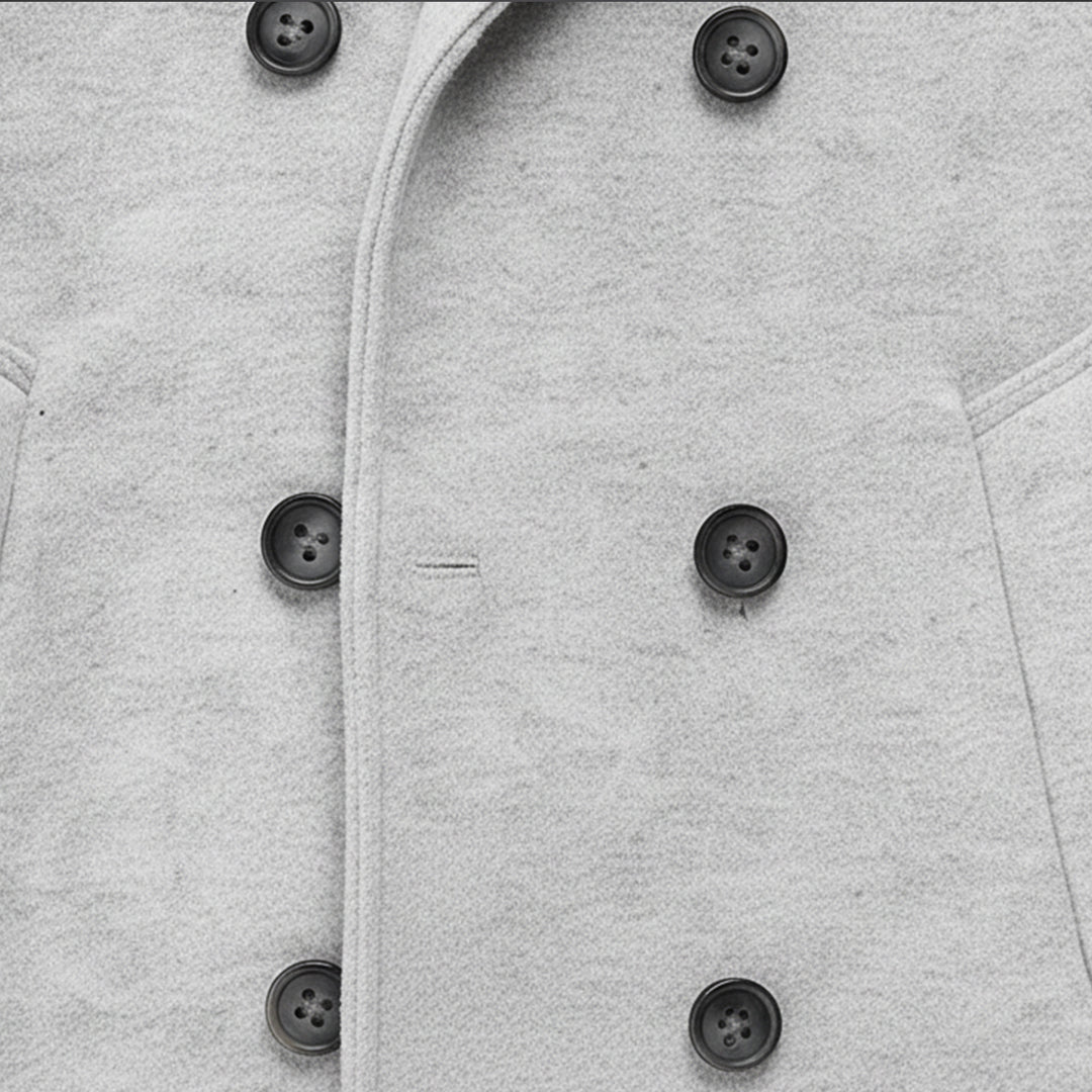 The Bonassola Men’s Double Breasted Hooded Trench Coat