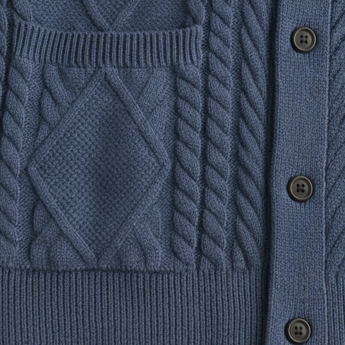 The Edinburgh Men’s Luxury Cashmere Button Cardigan