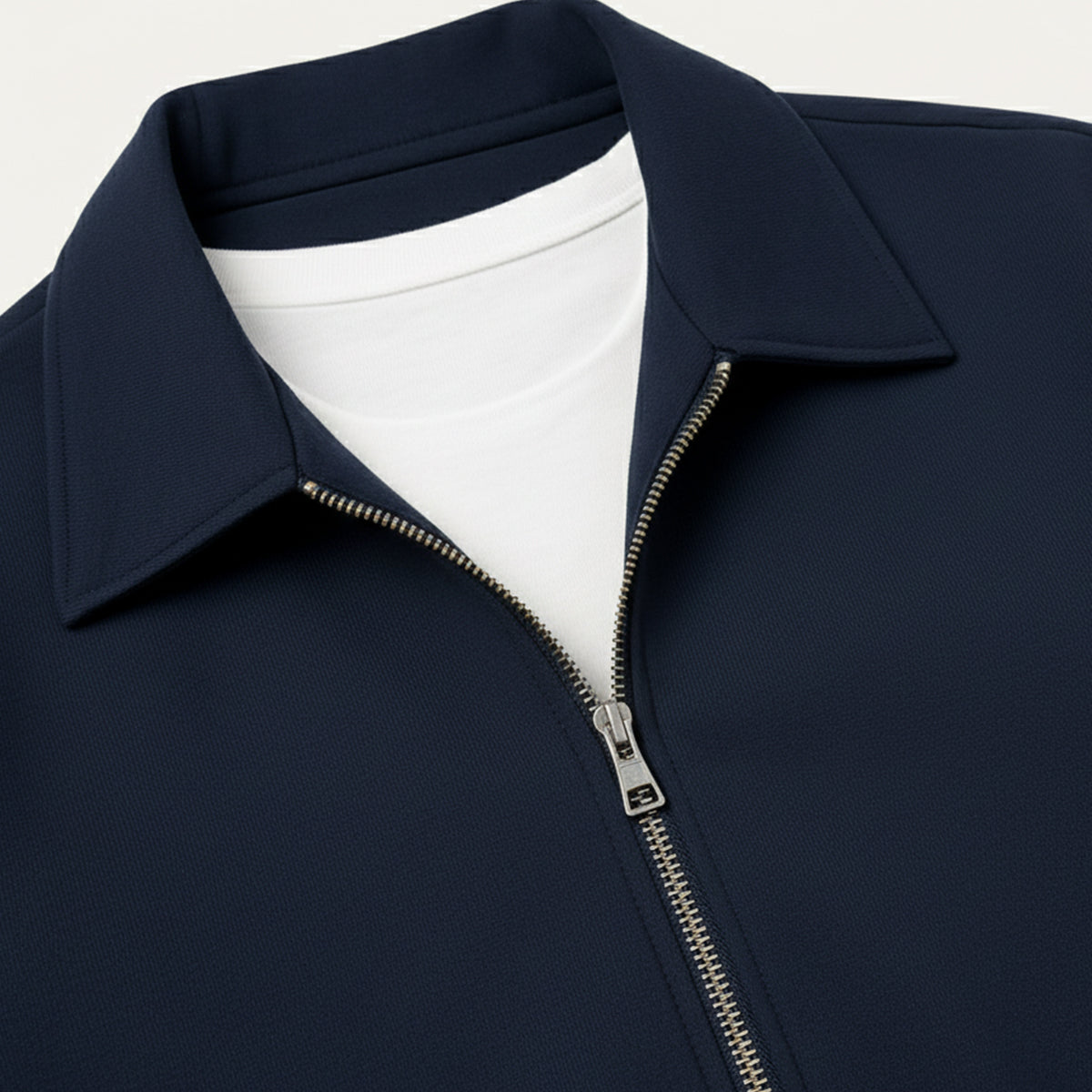 The Napoli Men’s Navy Blue Co Ord Set – Lightweight Cotton Jacket & Pants