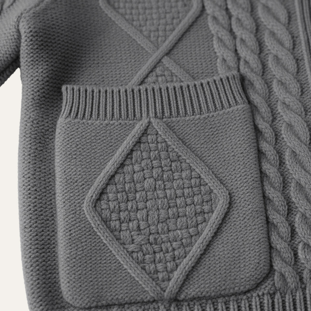 The Manchester 100% Cashmere Cardigan for Men