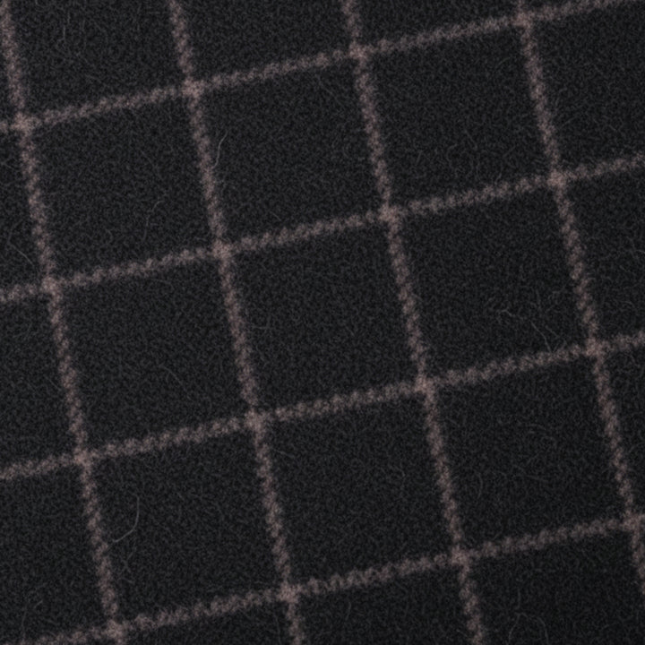 The Champs Élysées Cashmere Merino Scarf for Men - Black