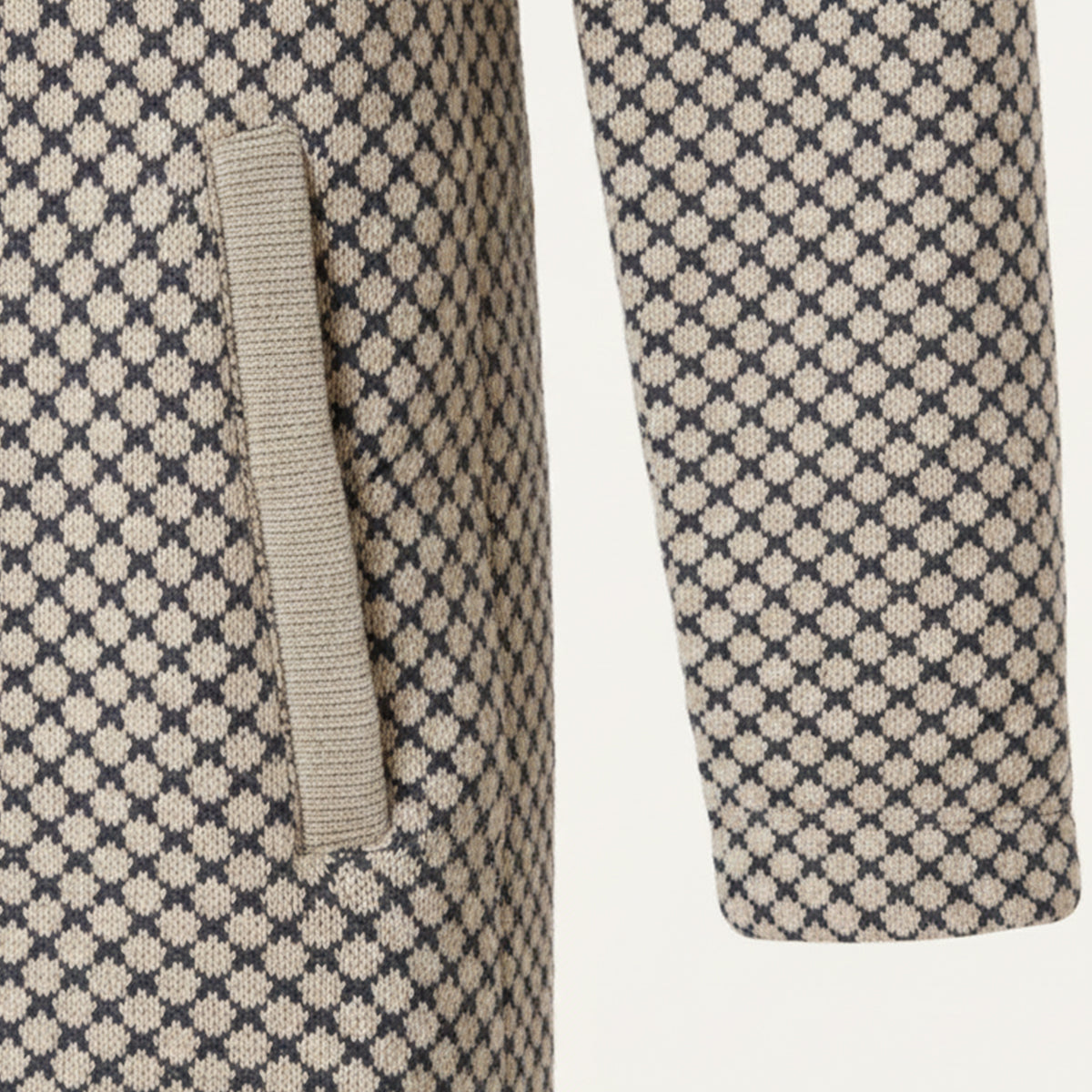 The Copenhagen Hooded Knit Cardigan – Men’s Longline Casual Coat