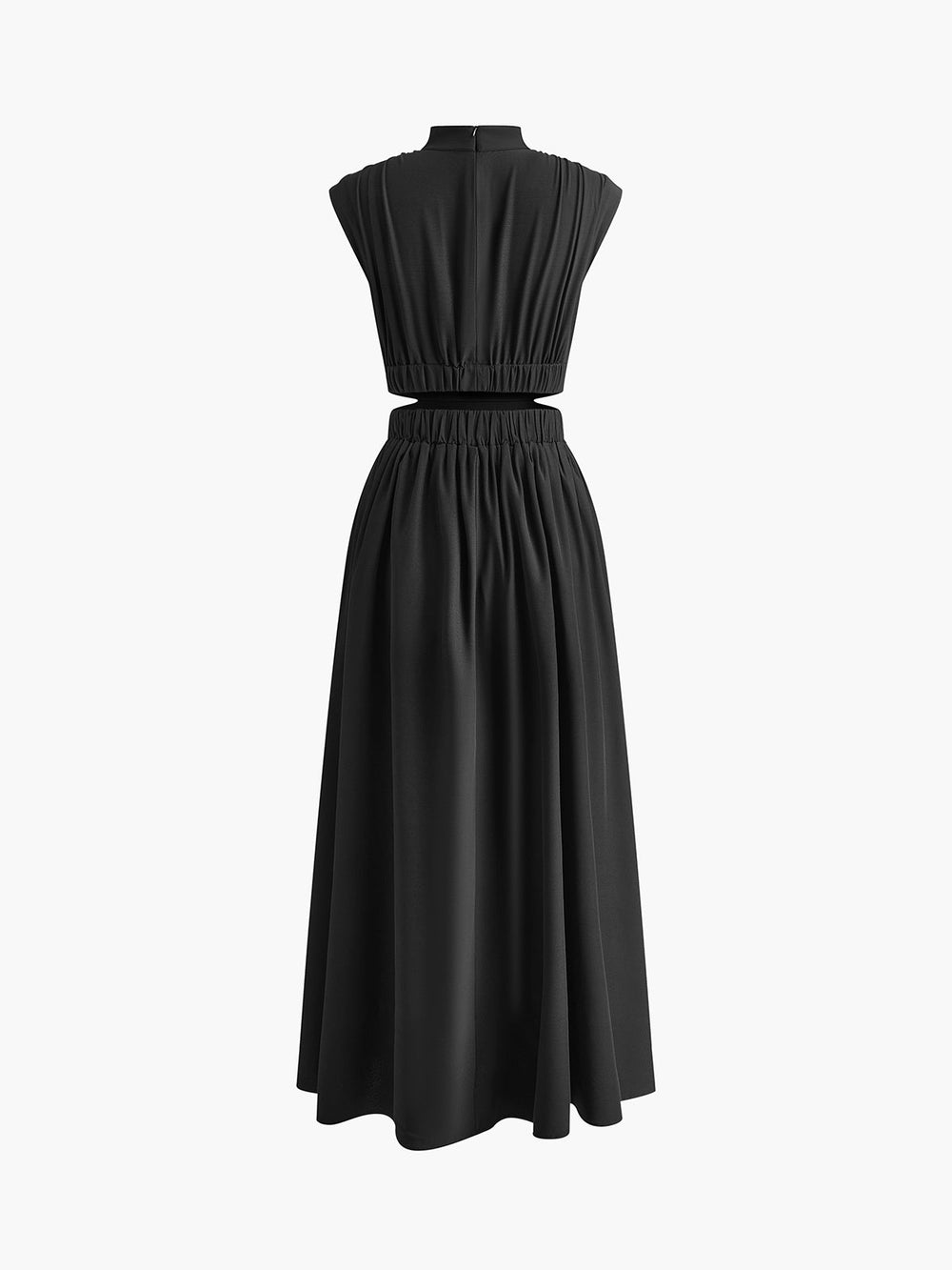 Women's Maxi Dress with Side Cut Outs
