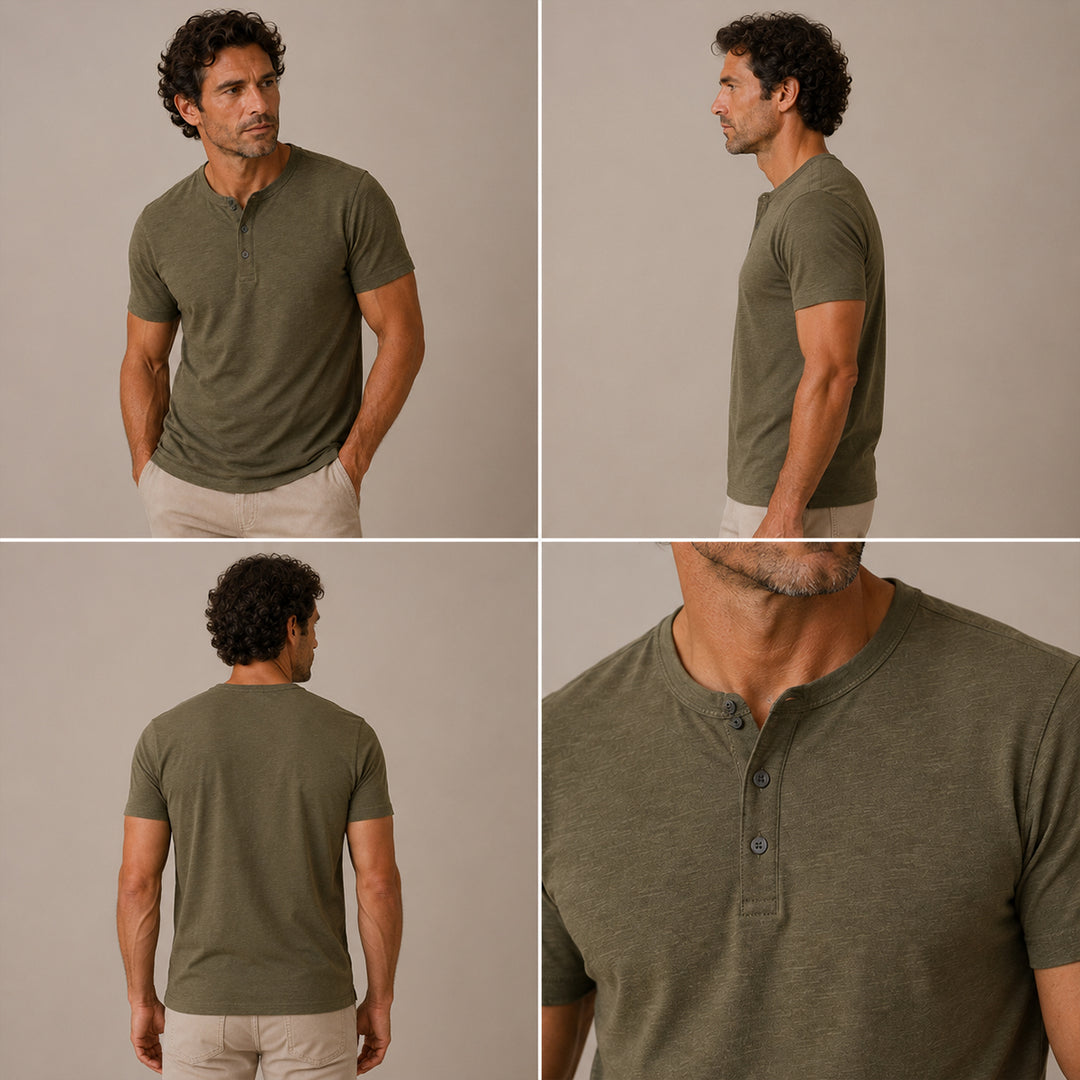 The Peschiera Men's Short Sleeve Polo Top
