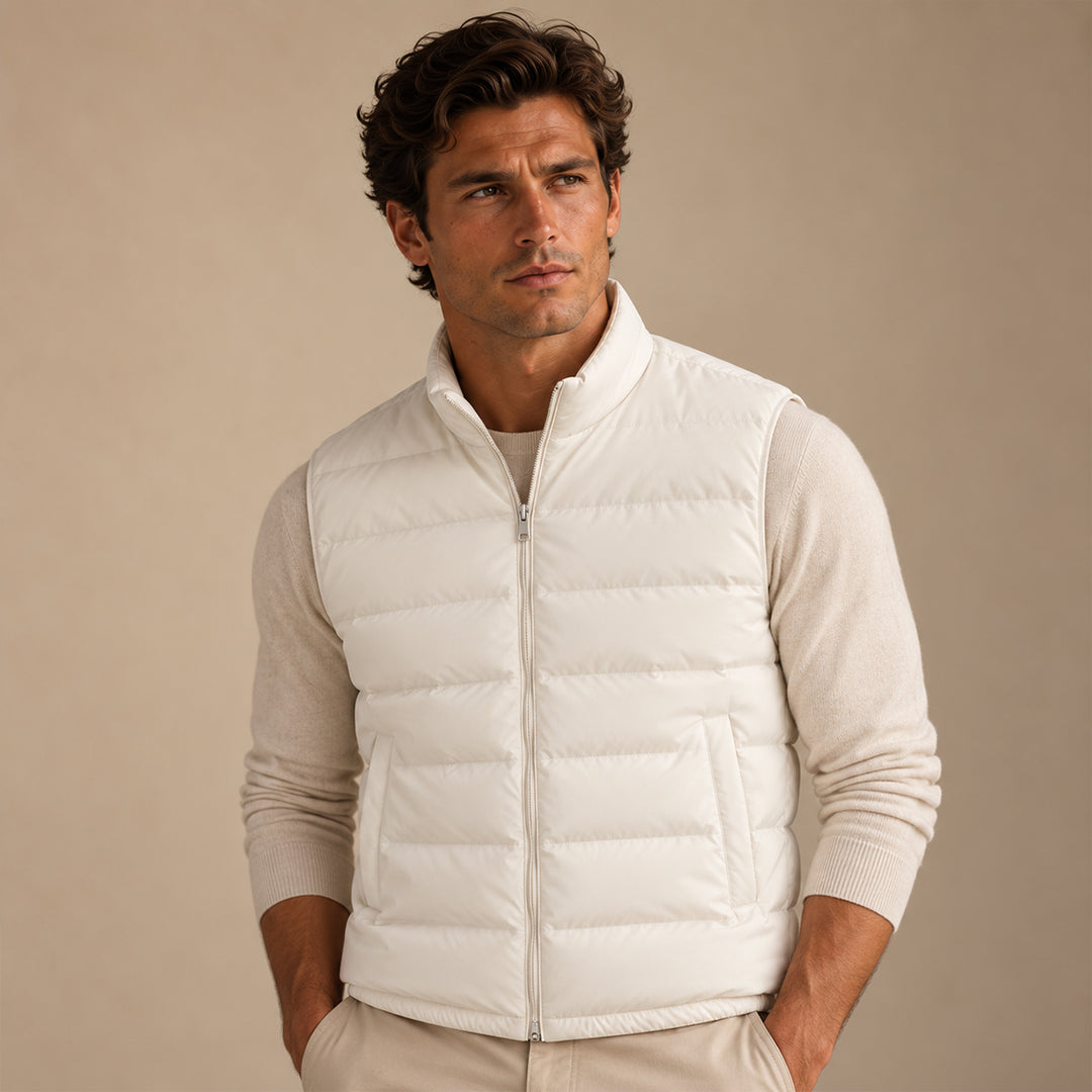 The Caldwell Men’s Lightweight Down Packable Puffer Vest