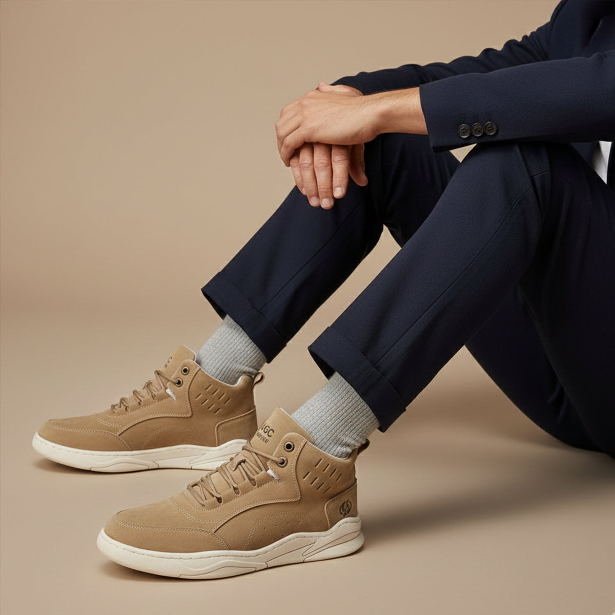 The Cedarforest Men’s Winter Fur Lined High Top Snow Boots