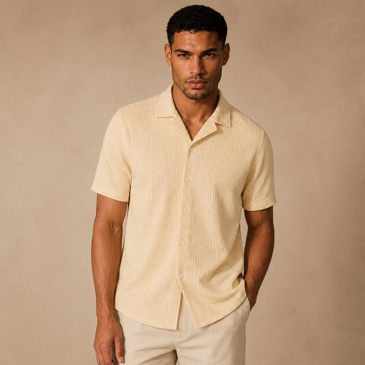 The Porta Venezia Men’s Lightweight Streetwear Button-Up Shirt