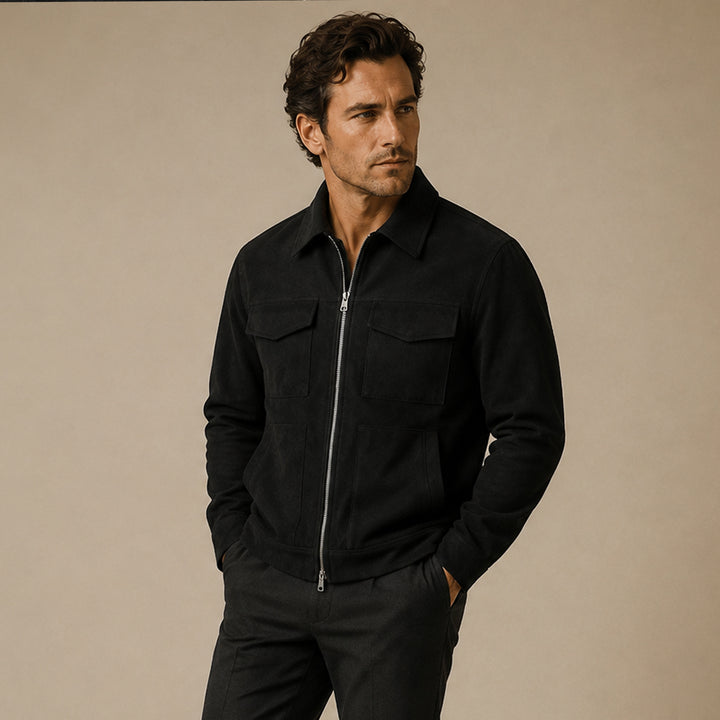 The Colchester Modern Suede Jacket for Men