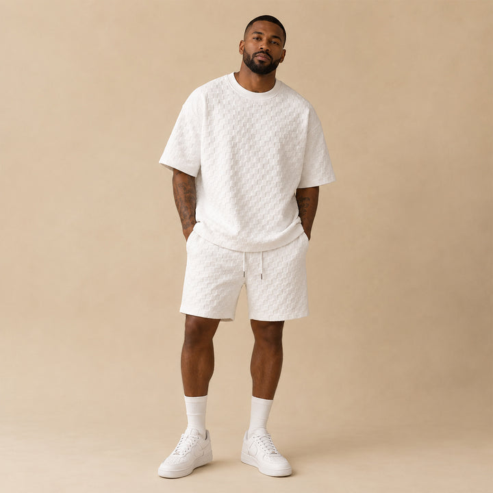 The Franklin Men’s Oversized Summer T Shirt & Shorts Set