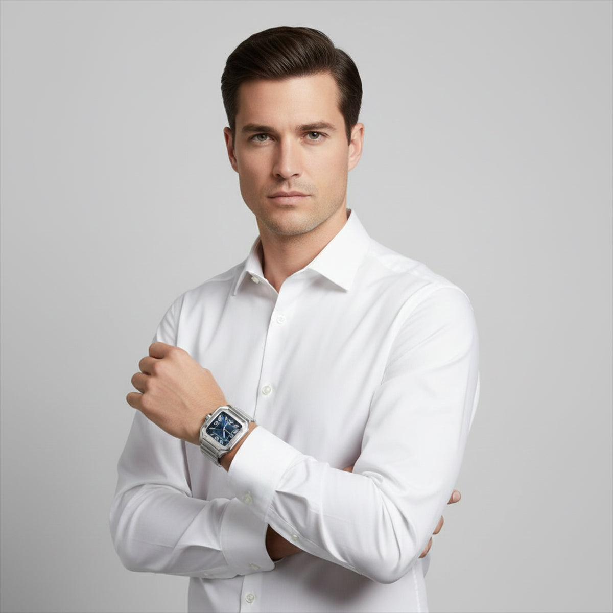 The Marbella Men's Luxury Watch – Stainless Steel Timeless Design