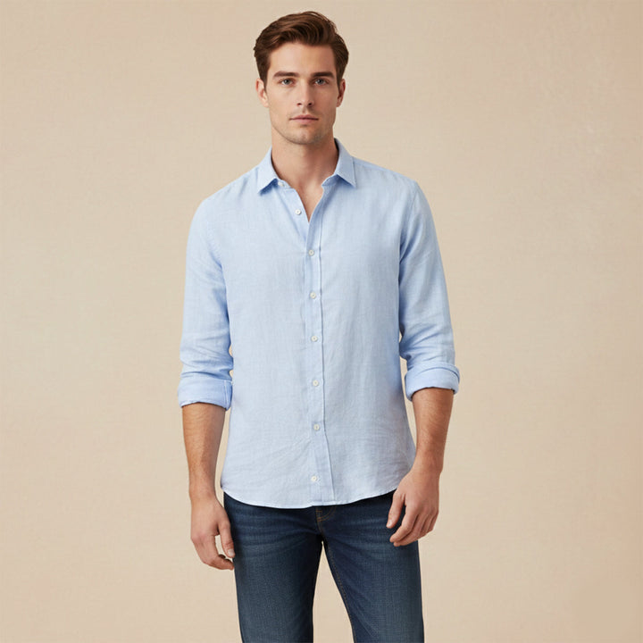 The Wiltshire Men’s Soft Linen Summer Shirt
