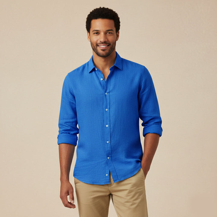 The Wiltshire Men’s Soft Linen Summer Shirt
