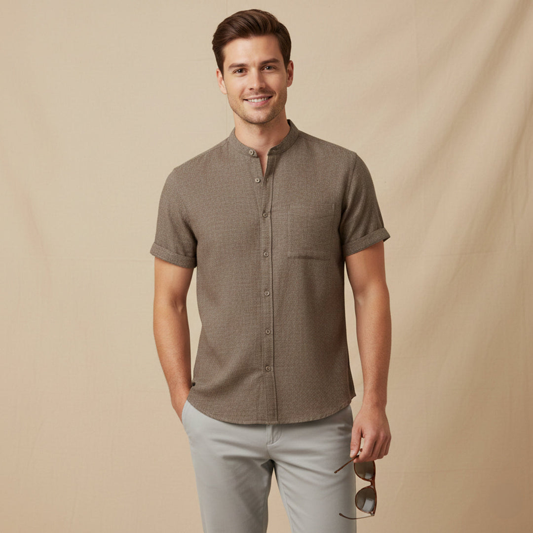 The Winchester Men’s Oversized Linen Beach Shirt