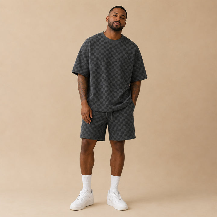 The Franklin Men’s Oversized Summer T Shirt & Shorts Set