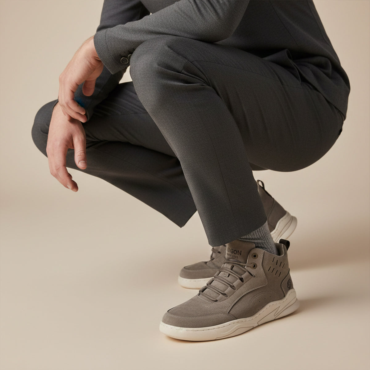 The Cedarforest Men’s Winter Fur Lined High Top Snow Boots