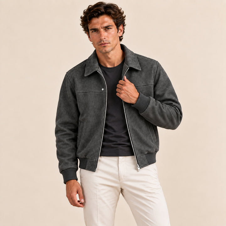 Men's Lambskin Leather Jacket