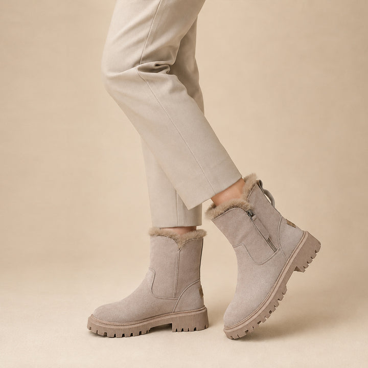 Women's Insulated Ankle Boots Cozy Lined for Winter