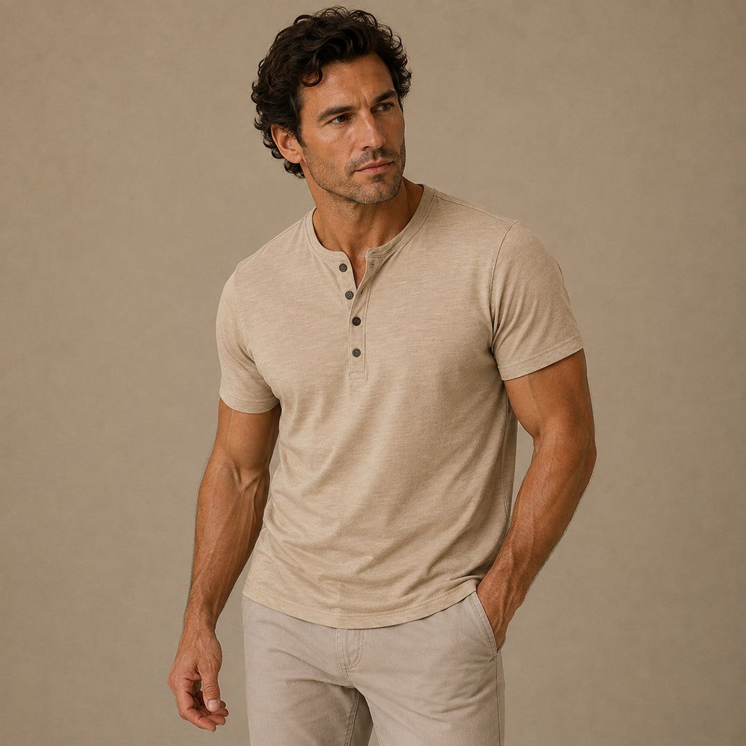 The Peschiera Men's Short Sleeve Polo Top