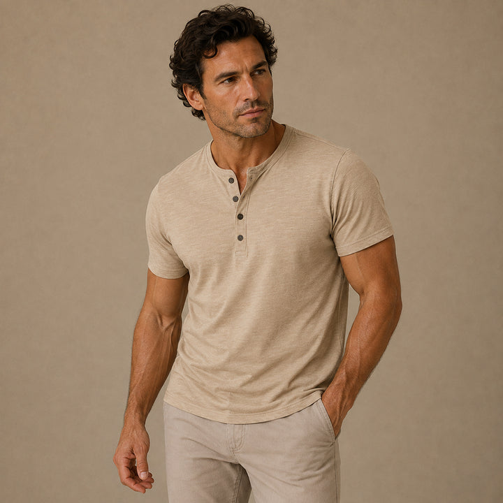 The Peschiera Men's Short Sleeve Polo Top