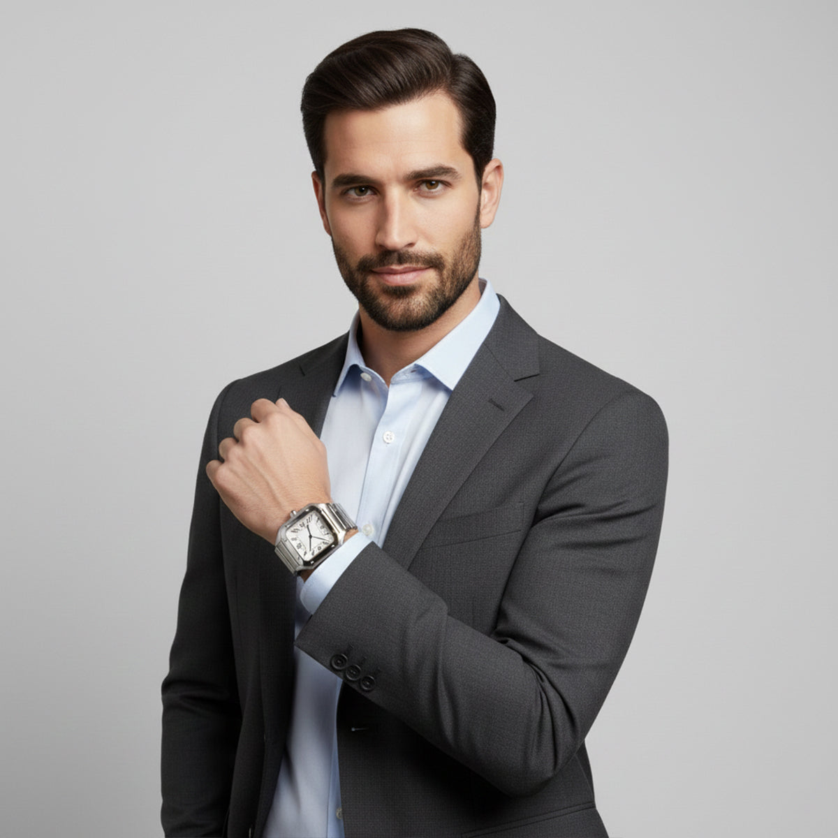 The Marbella Men's Luxury Watch – Stainless Steel Timeless Design