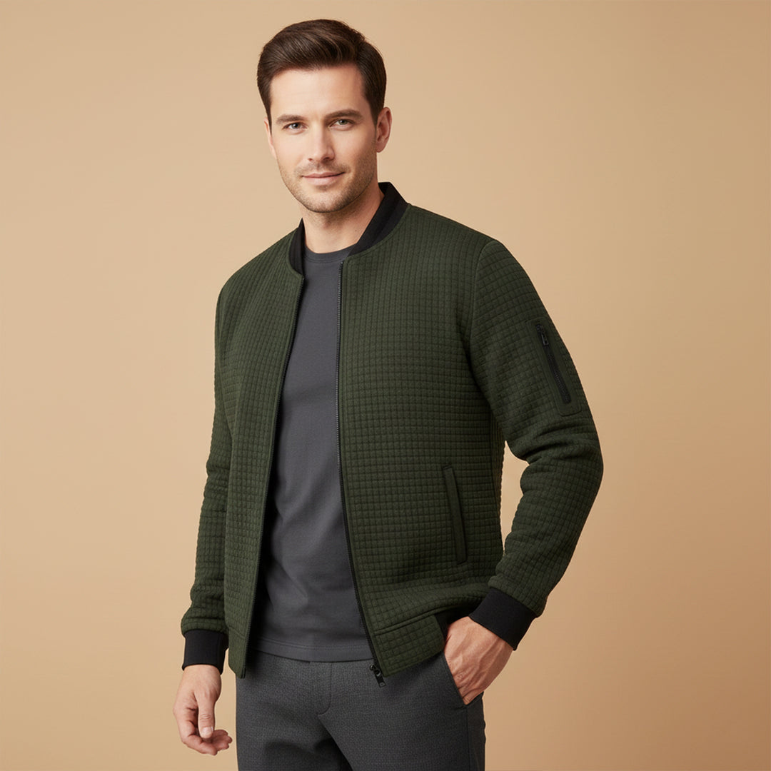 The Oakshade Quilted Jacket – Casual Zip-Up Coat