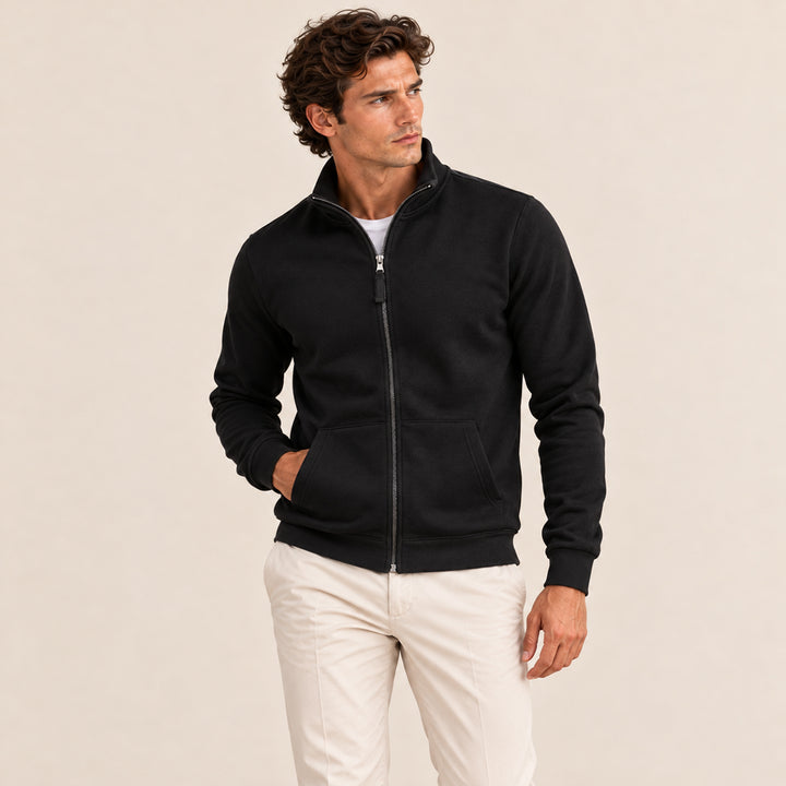 The Oxford Men’s Casual Lightweight Zip Up Jacket