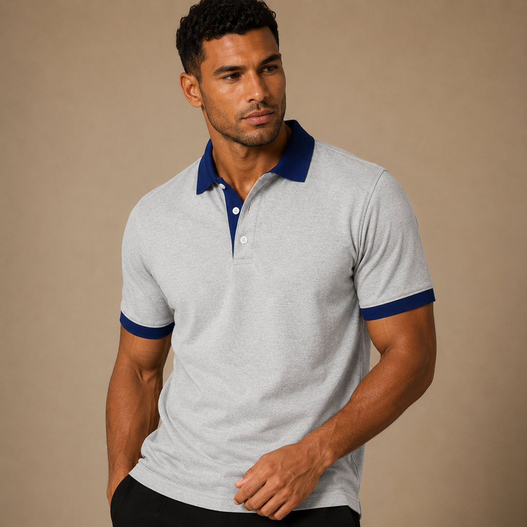 The Cala Mariolu Men’s Casual Printed Golf Polo Shirt