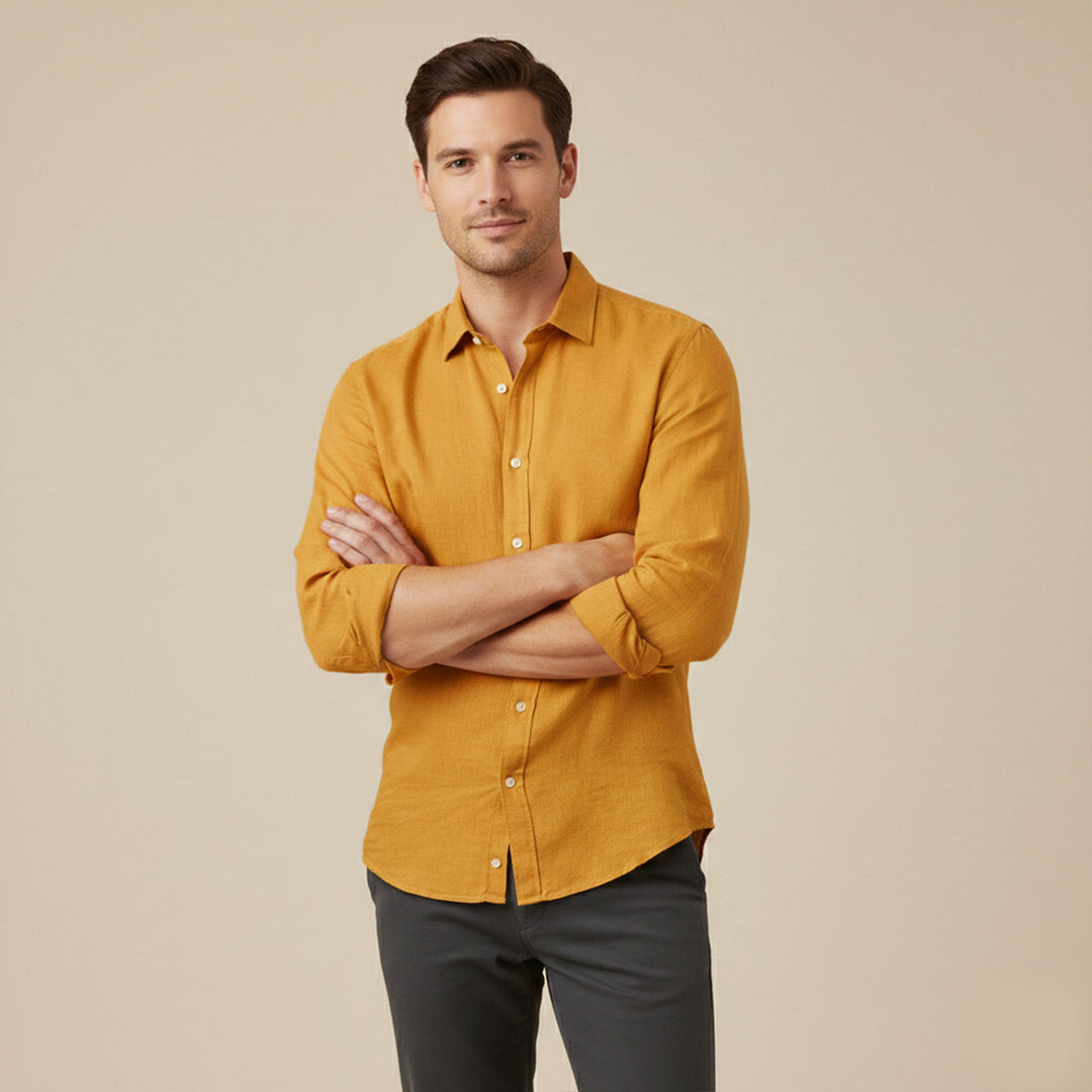 The Wiltshire Men’s Soft Linen Summer Shirt