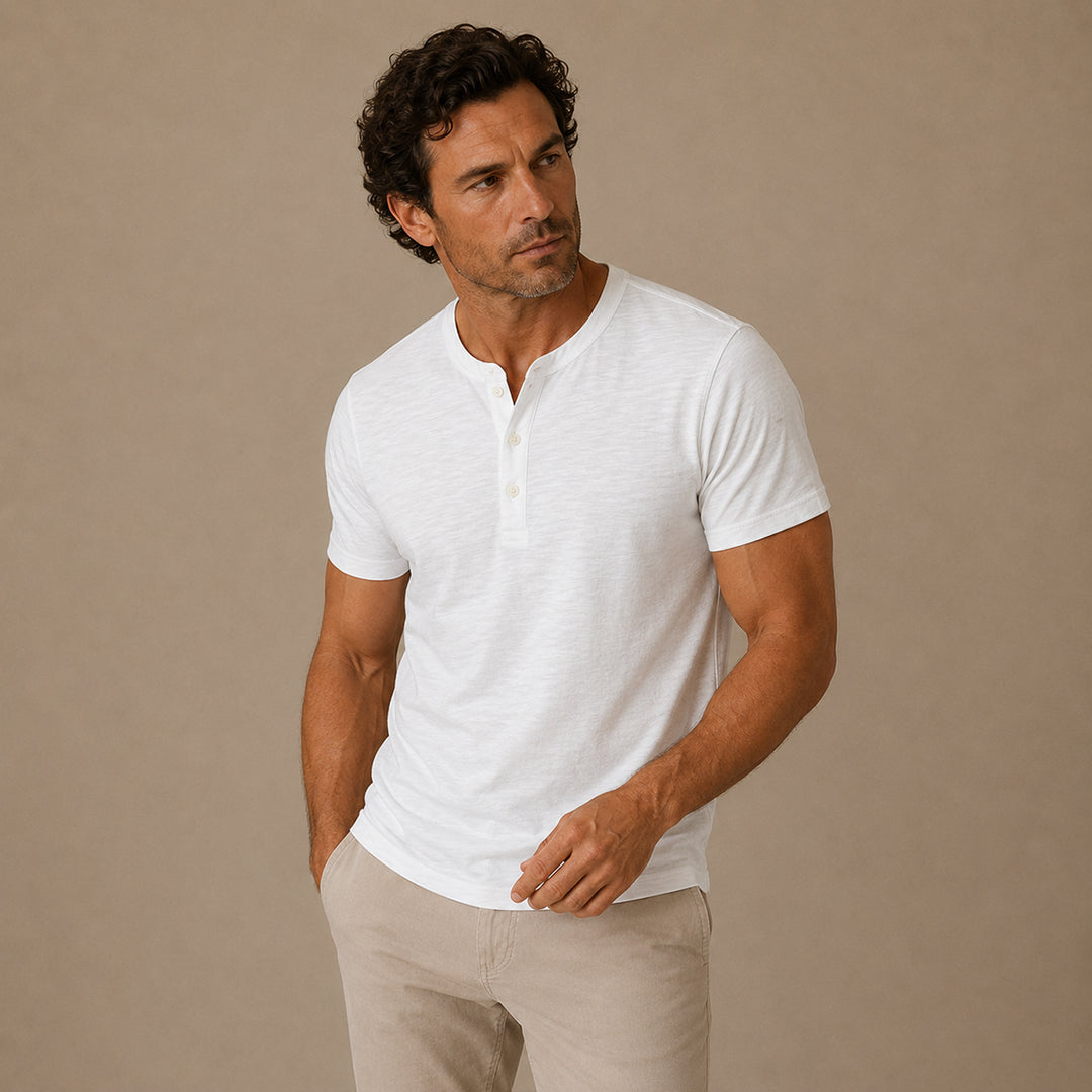 The Peschiera Men's Short Sleeve Polo Top