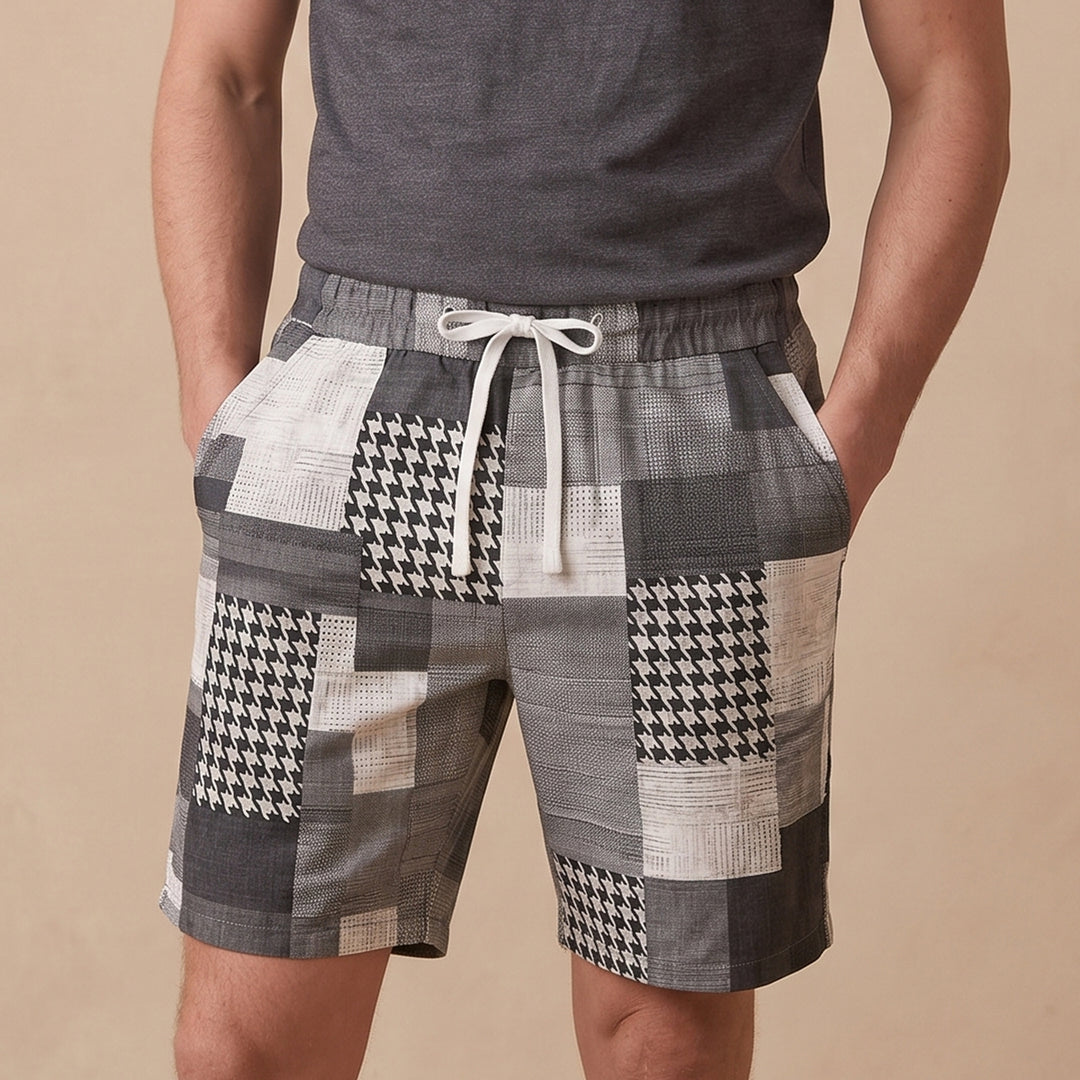 The Oakwood Men’s Colorful Casual Summer Drawstring Shorts