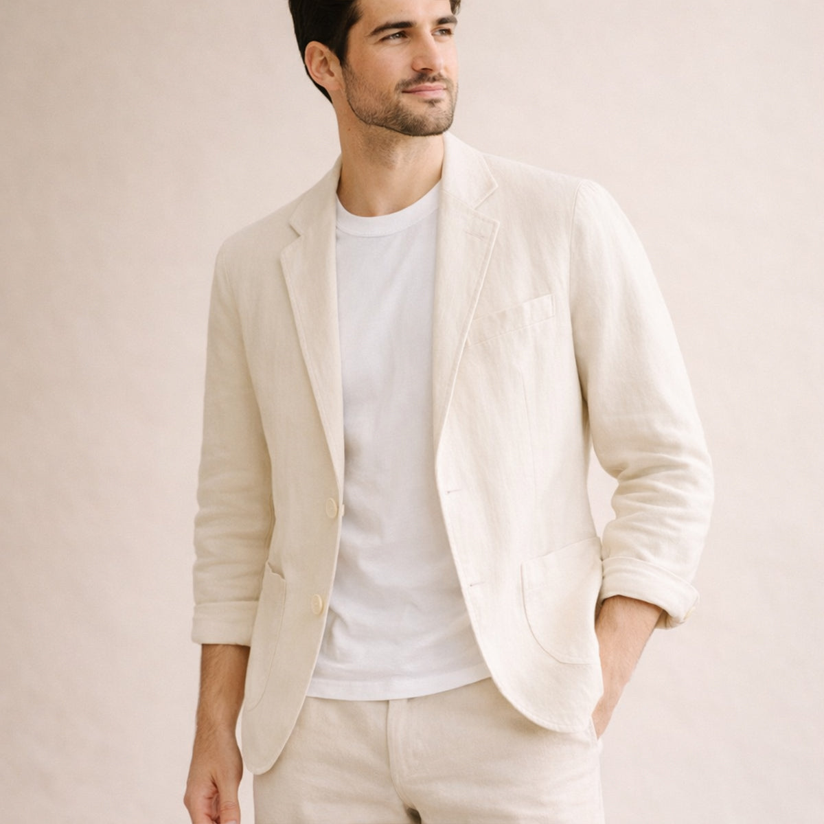 The Venice Linen Summer Blazer - Wedding Guest Men - Formal Occasions