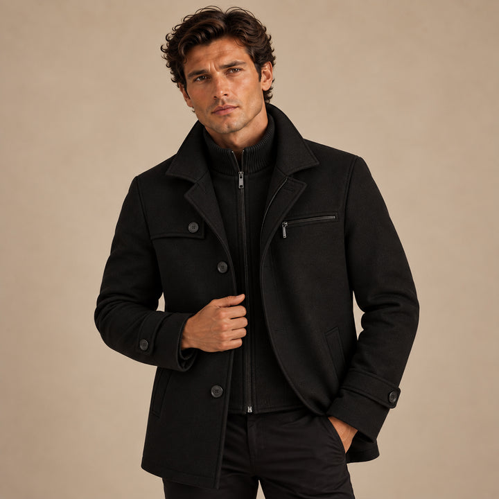 The Warwick Men’s Warm Adjustable Cuff Winter Coat