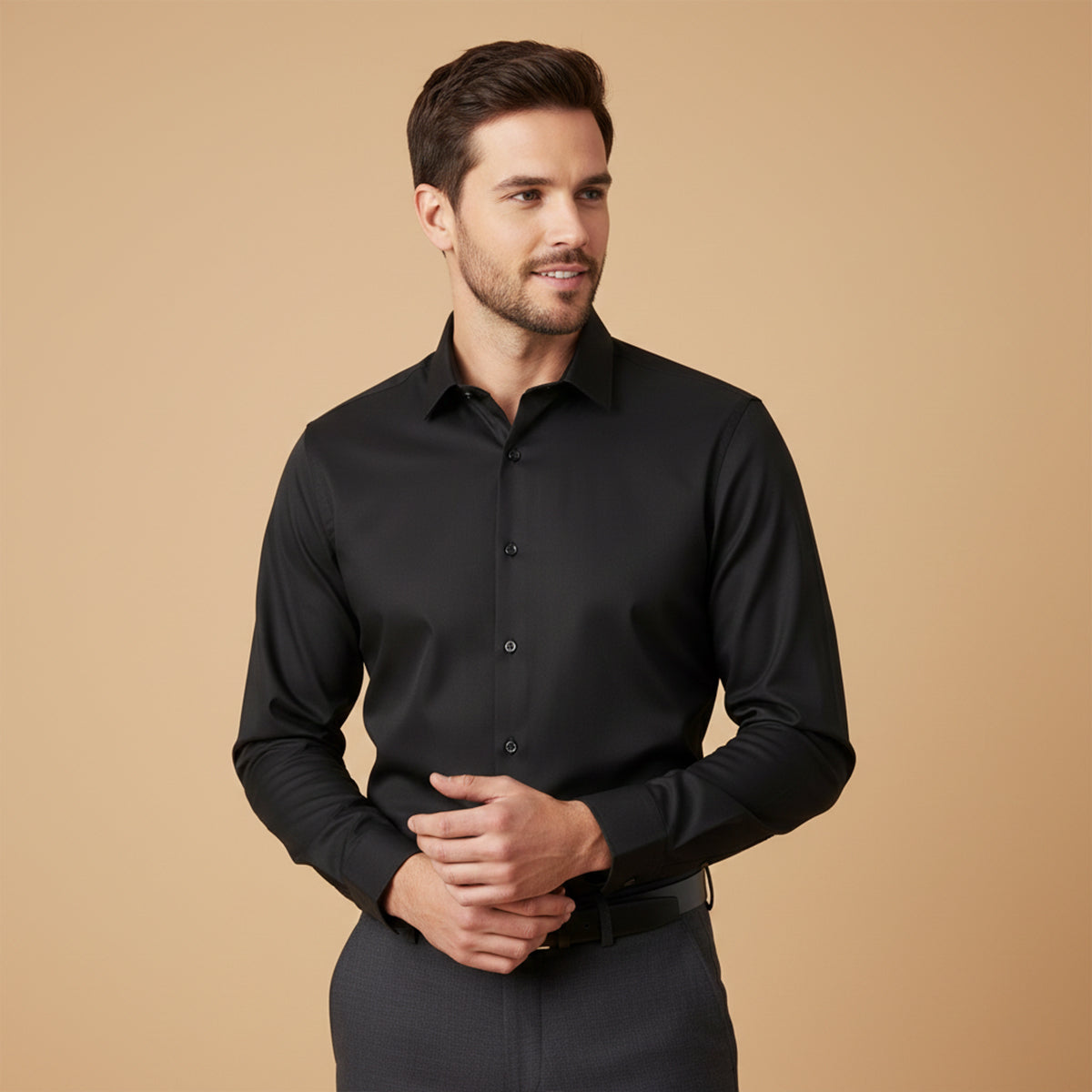 The Fano Men’s Classic Button Up Formal Smart Shirt