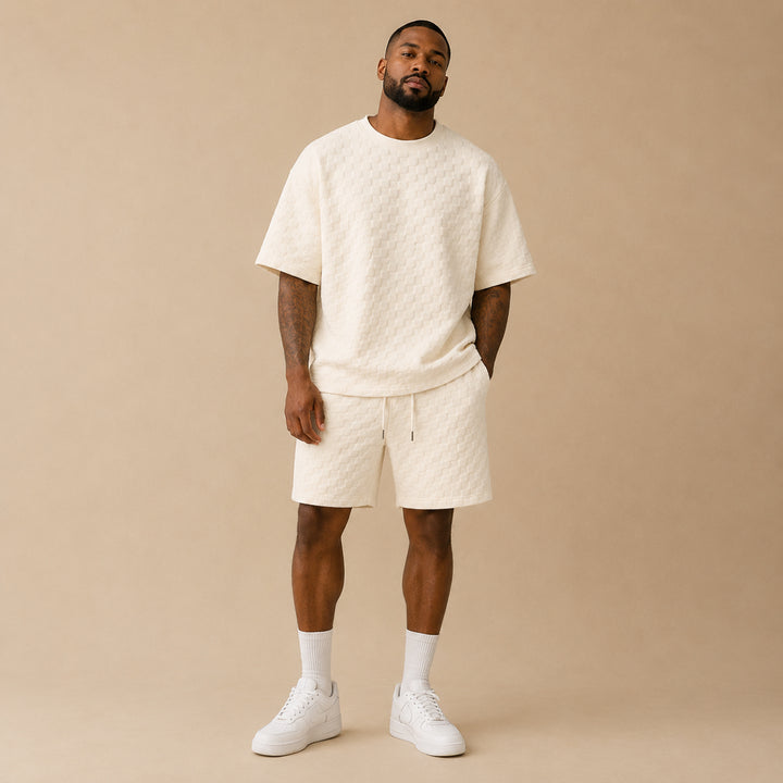 The Franklin Men’s Oversized Summer T Shirt & Shorts Set