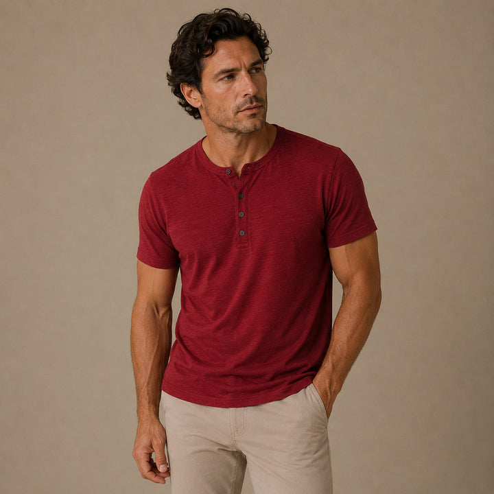 The Peschiera Men's Short Sleeve Polo Top