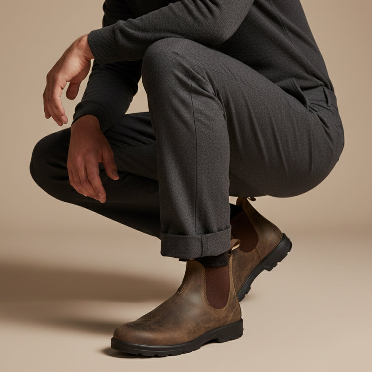 The Kensington Leather Chelsea Boots for Men