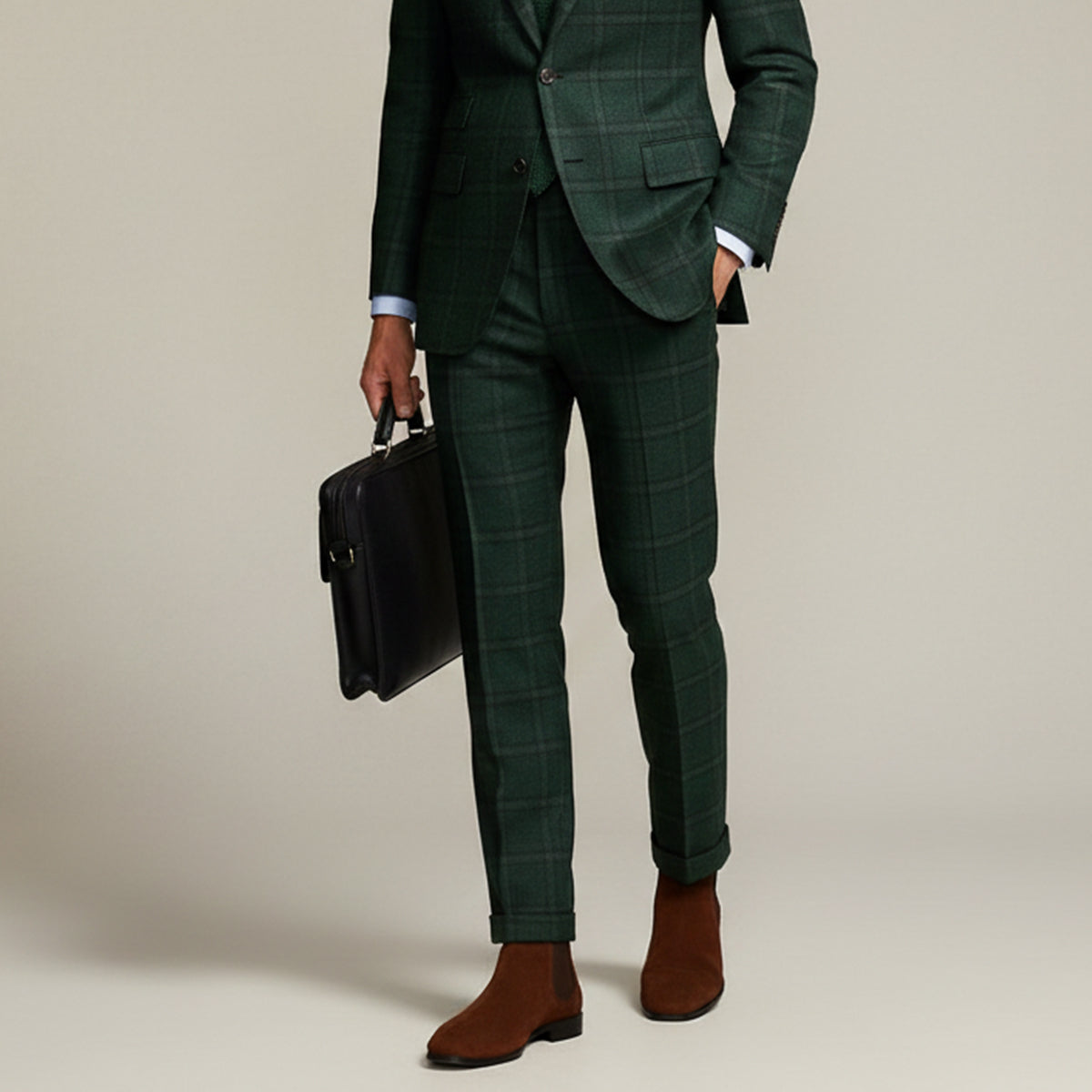 The Aldridge Men’s Retro Leather Ankle Chelsea Boots