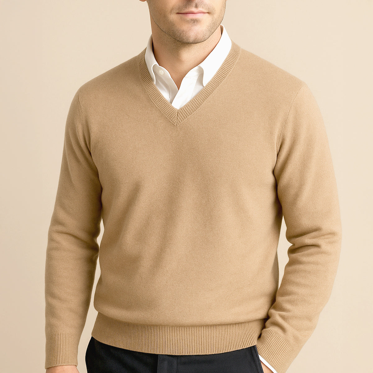 The Cleveland Cashmere Sweater for Men