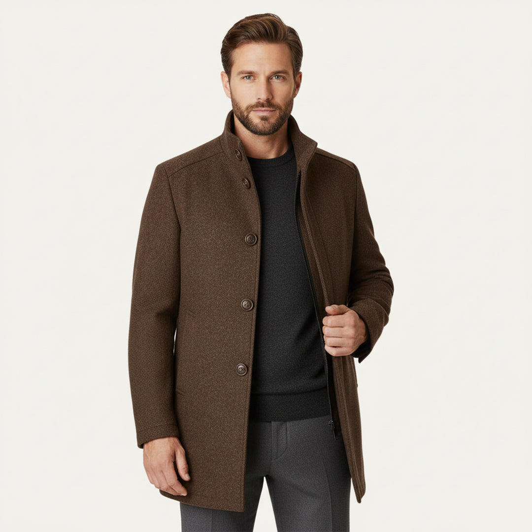 The Vienna Wool Coat | Men’s Classic Overcoat