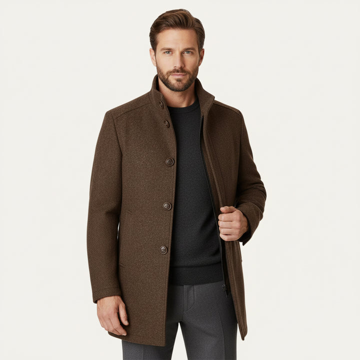 The Vienna Wool Coat | Men’s Classic Overcoat