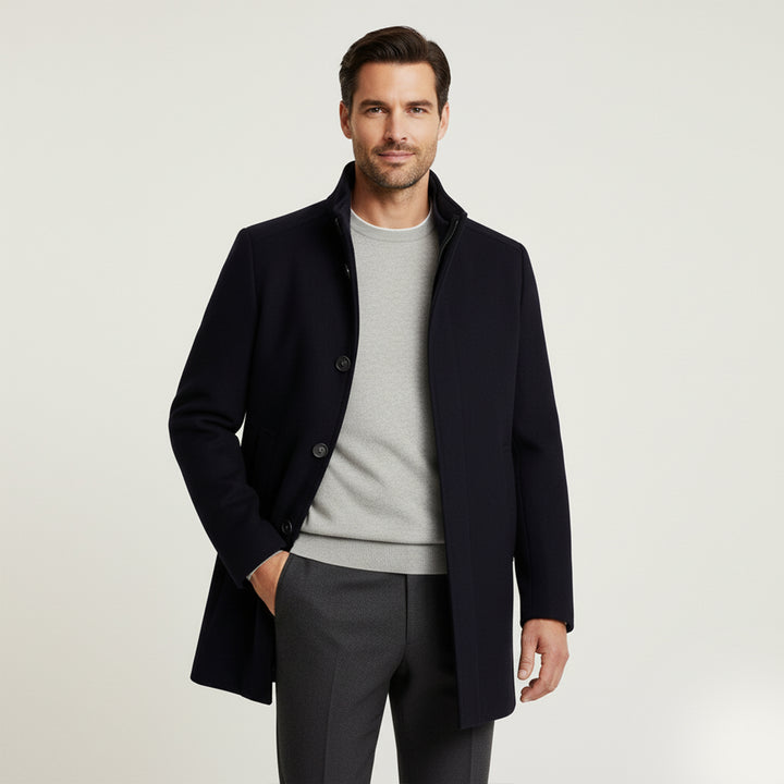 The Vienna Wool Coat | Men’s Classic Overcoat