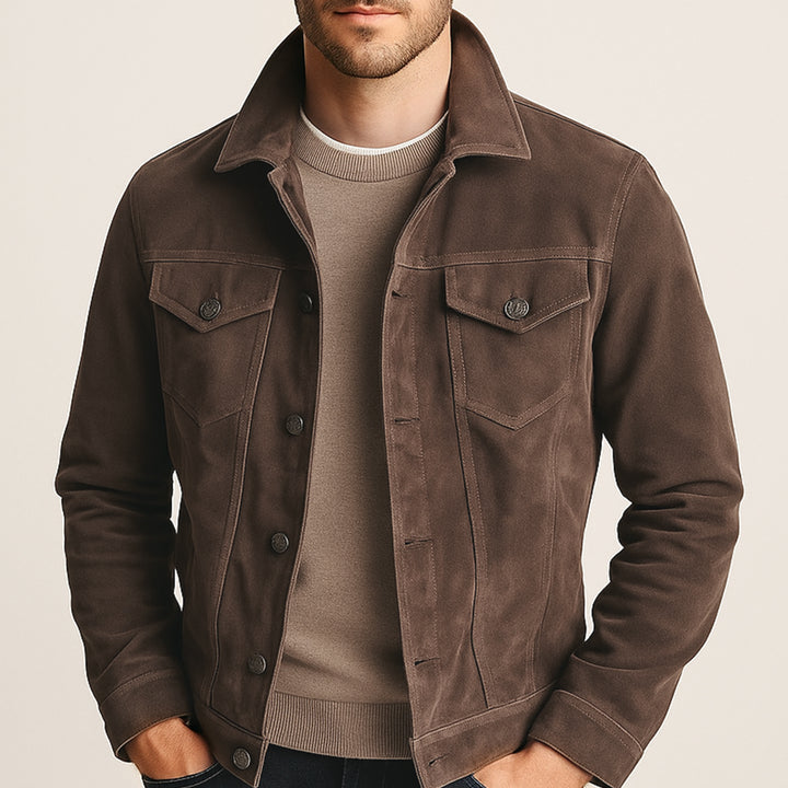 The Vintage Cotton Cargo Jacket for Men — Lightweight Outdoor Style