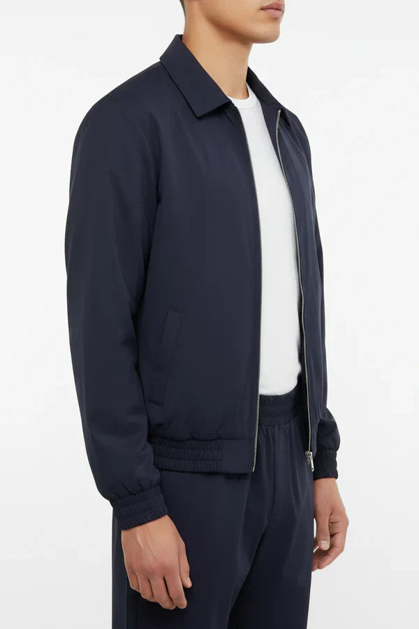 The Reno Men's Premium Tech Tracksuit Set - Navy Blue
