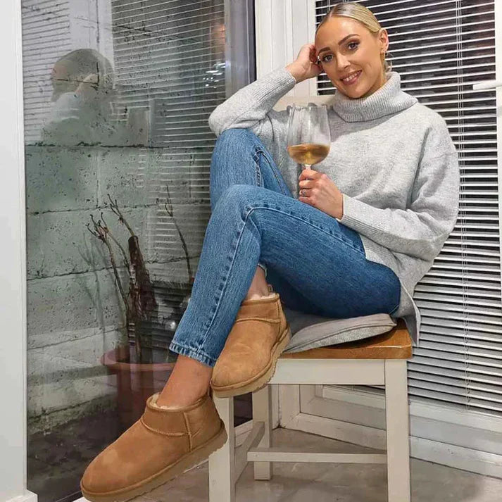 Cozy Women's Mini Ankle Boots