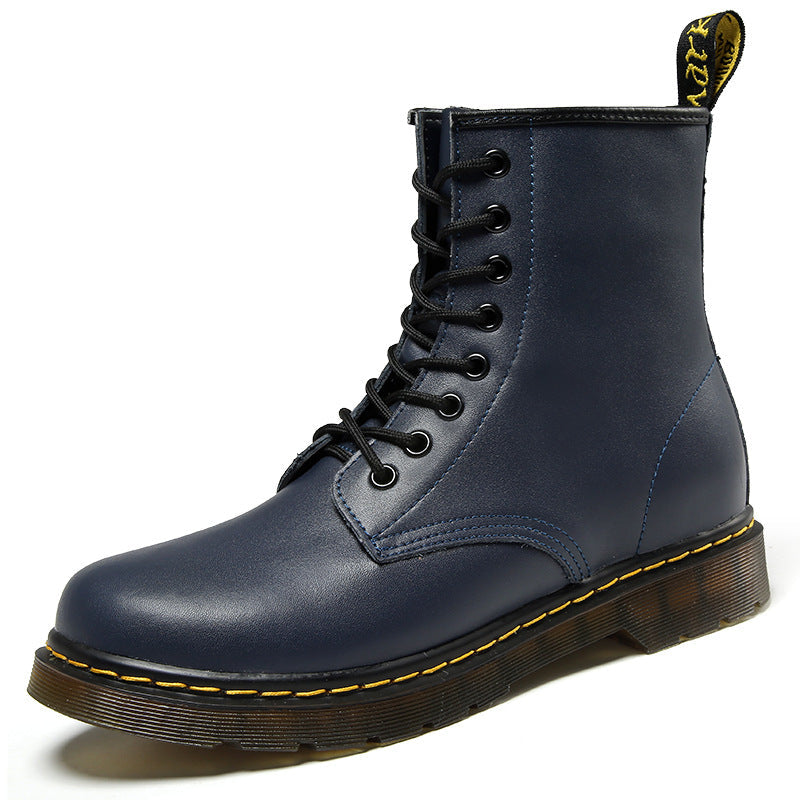 Synthetic Leather Ankle Boots for Women
