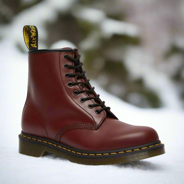Synthetic Leather Ankle Boots for Women