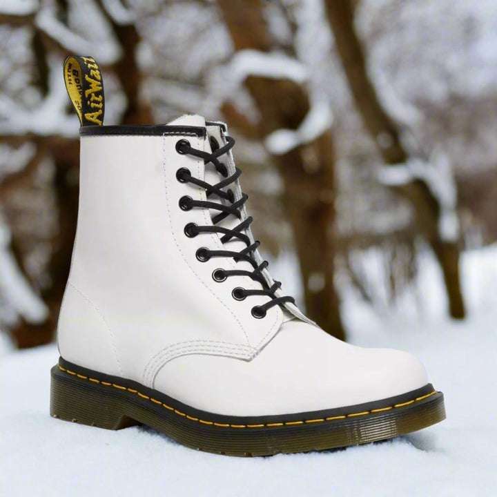 Synthetic Leather Ankle Boots for Women
