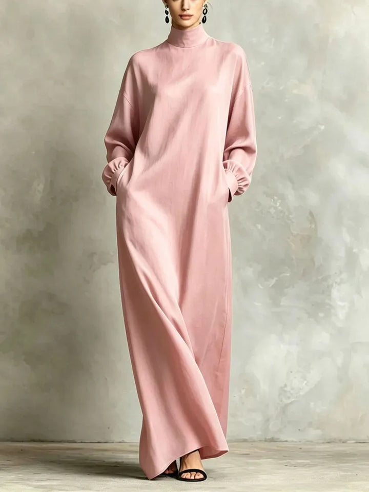 Women’s High Neck Maxi Dress