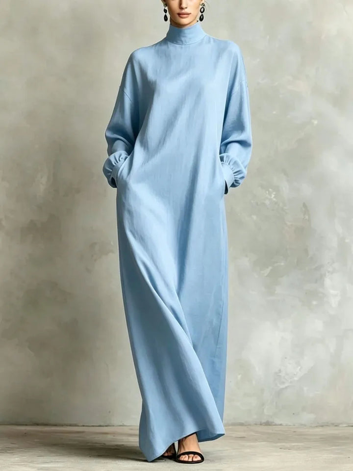 Women’s High Neck Maxi Dress